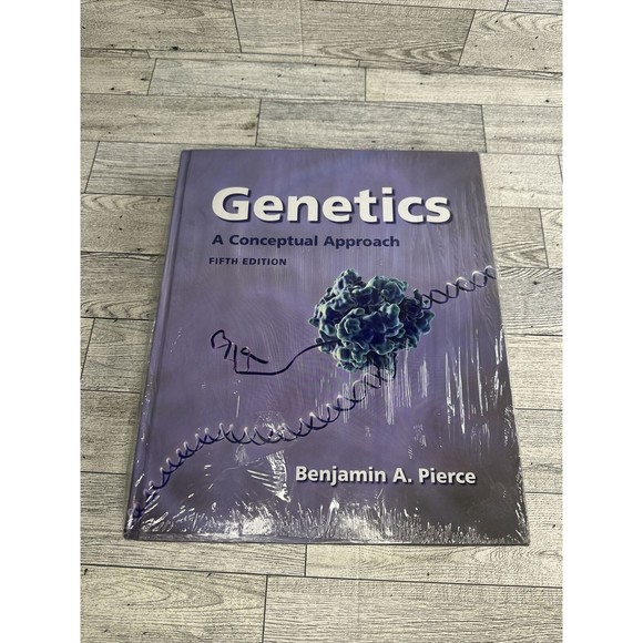 Genetics A Conceptual Approach Hardcover Fifth Edition By Benjamin A. Pierce - Picture 1 of 2